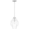 Quoizel Piccolo Pendant Mid Pendant 1 Light Polished Chrome QPP6186C - alternate 4